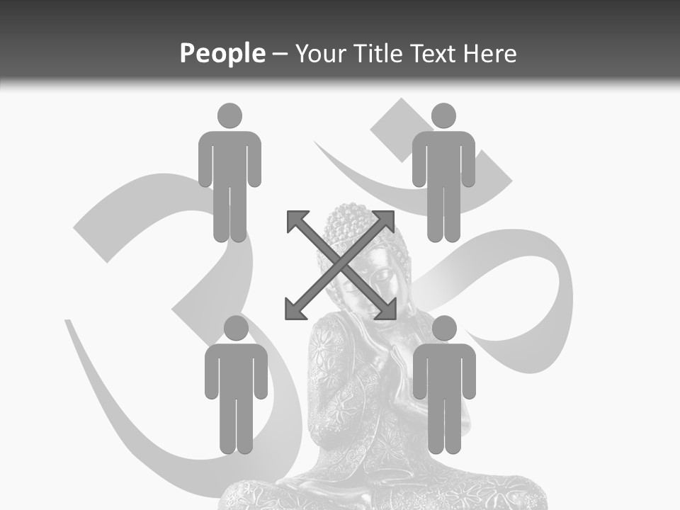 Asie Paix Bouddha PowerPoint Template