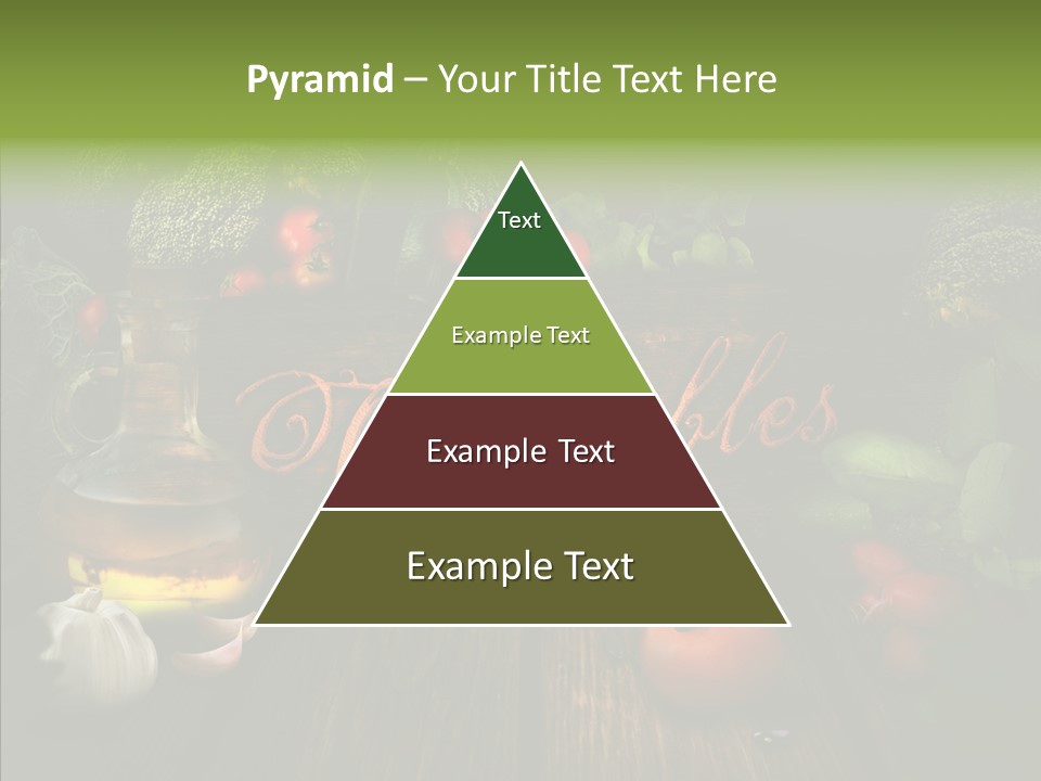 Vegetable Natural Collage PowerPoint Template