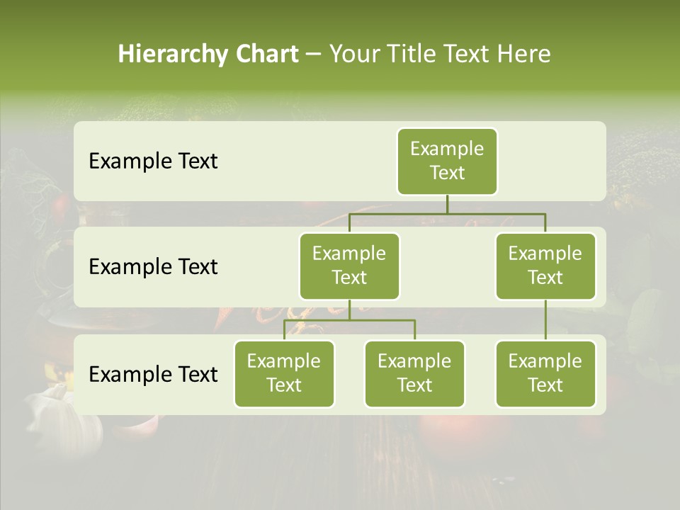 Vegetable Natural Collage PowerPoint Template