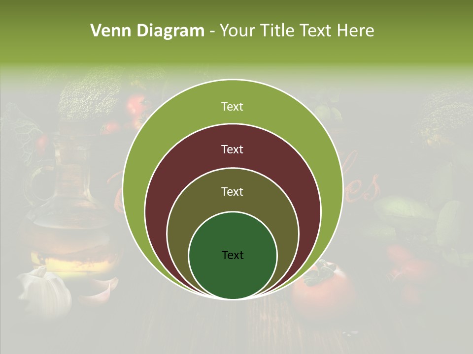 Vegetable Natural Collage PowerPoint Template