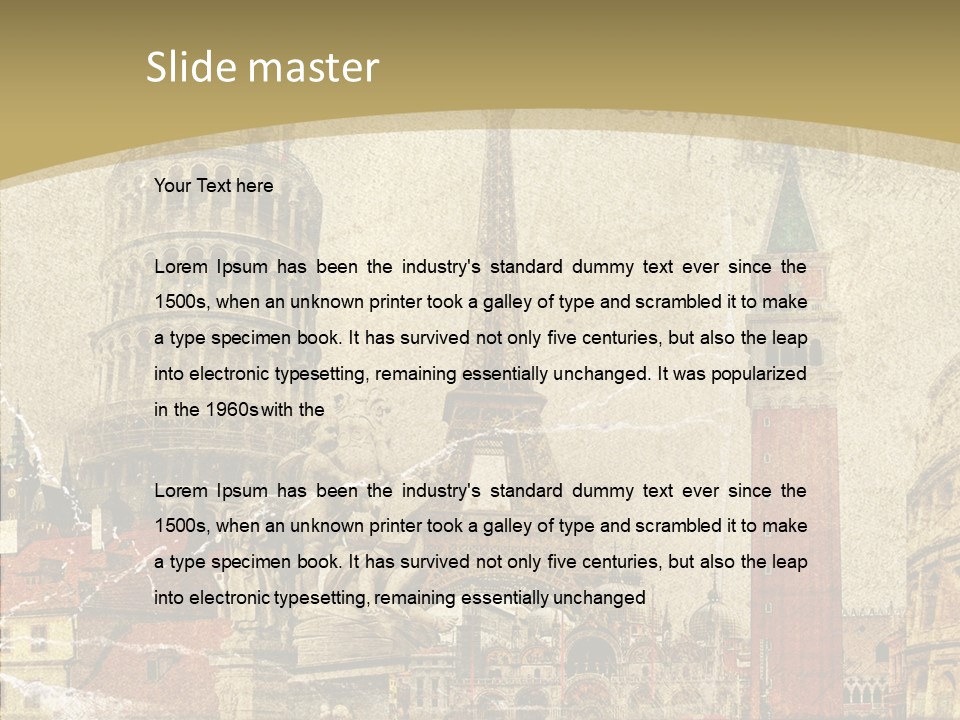 Measurement Graphic Variation PowerPoint Template