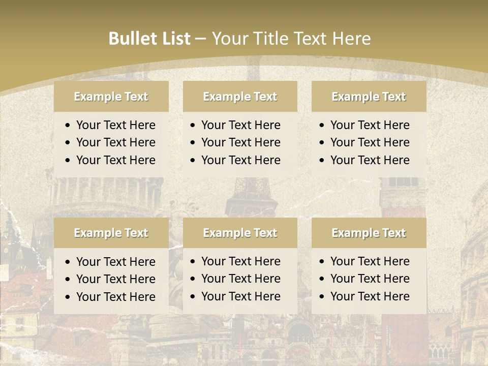 Measurement Graphic Variation PowerPoint Template