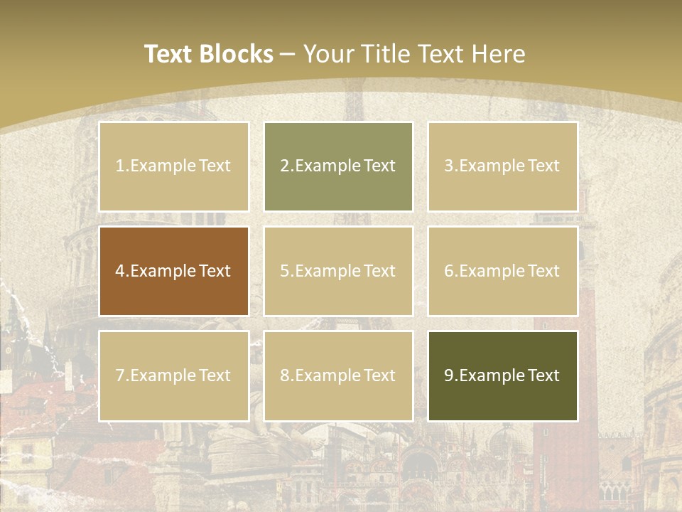 Measurement Graphic Variation PowerPoint Template