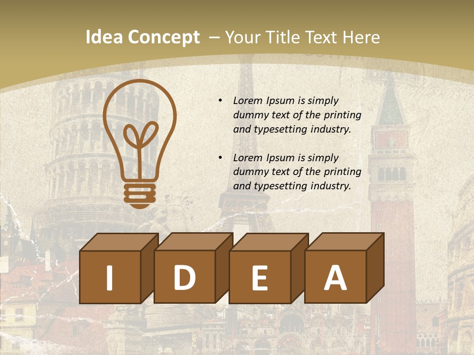 Measurement Graphic Variation PowerPoint Template