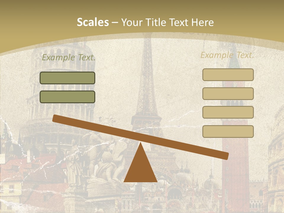Measurement Graphic Variation PowerPoint Template