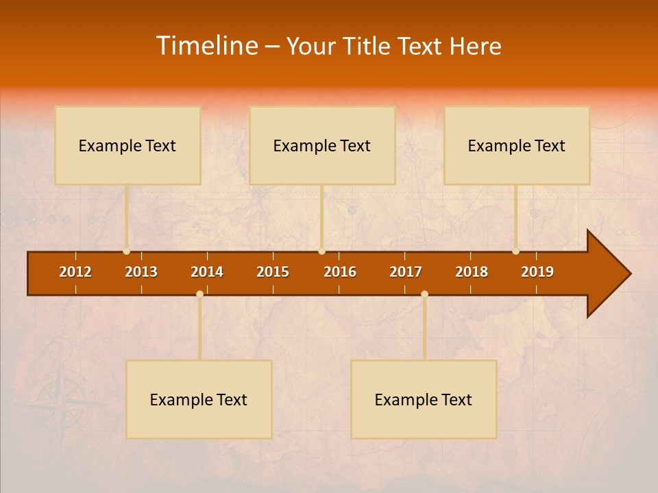 Tale Grunge Crumple PowerPoint Template