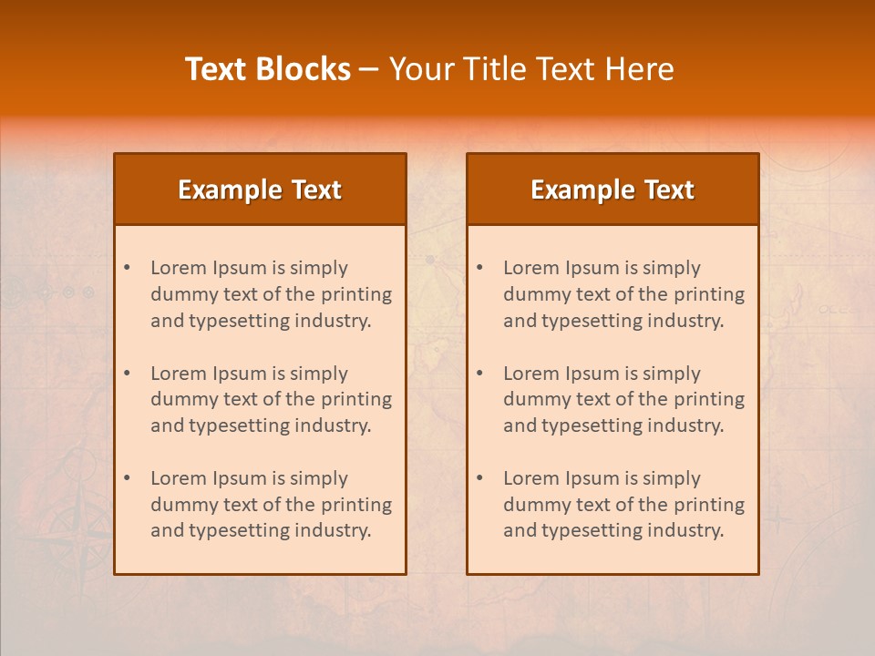 Tale Grunge Crumple PowerPoint Template