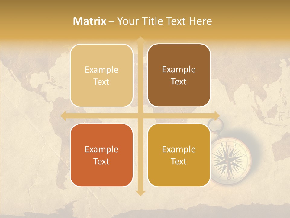 Exploration World Instrument PowerPoint Template