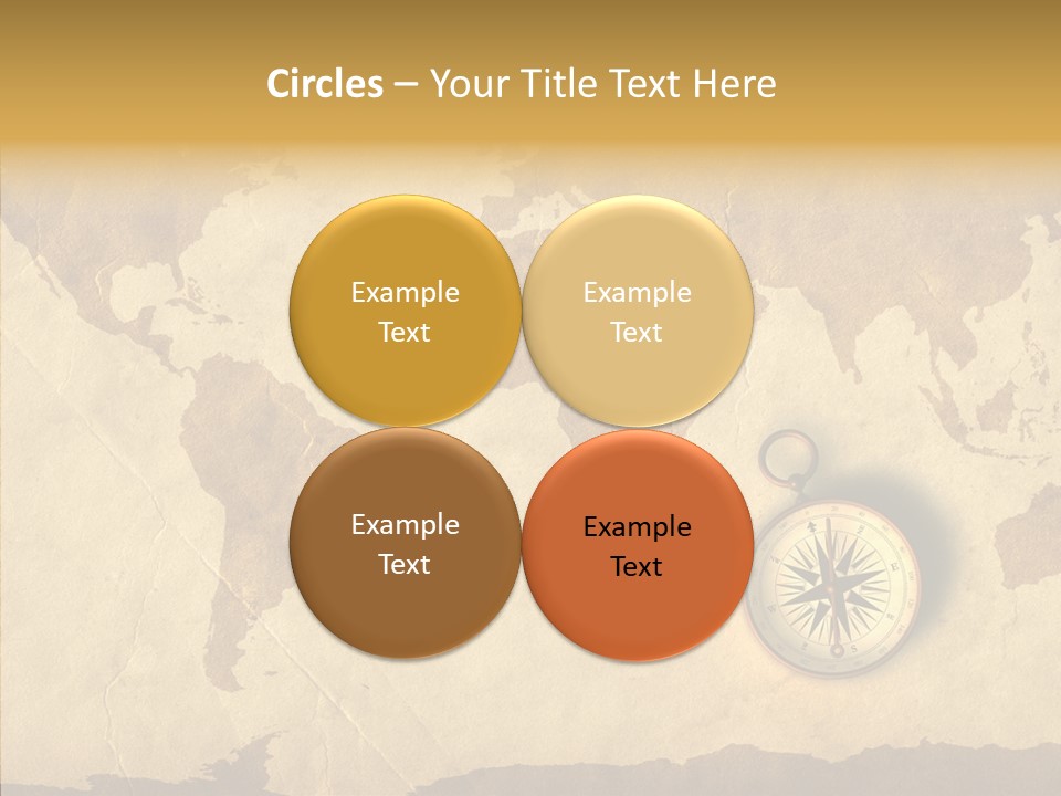 Exploration World Instrument PowerPoint Template