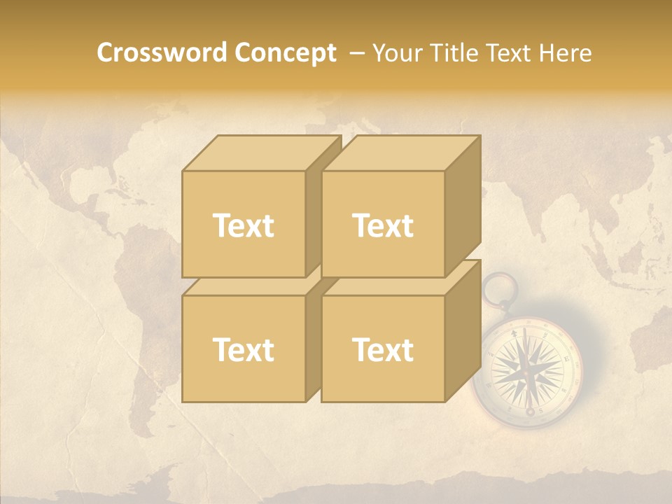 Exploration World Instrument PowerPoint Template