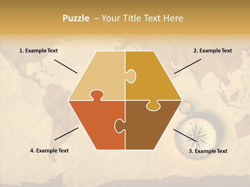 Exploration World Instrument PowerPoint Template