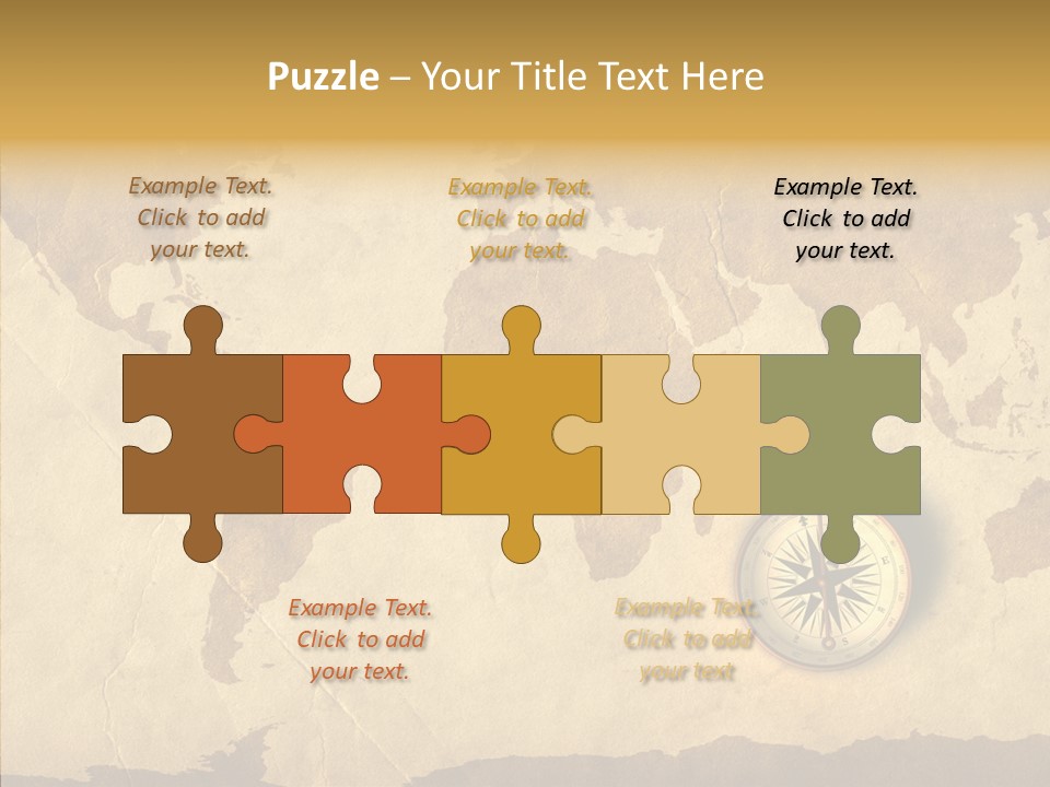 Exploration World Instrument PowerPoint Template