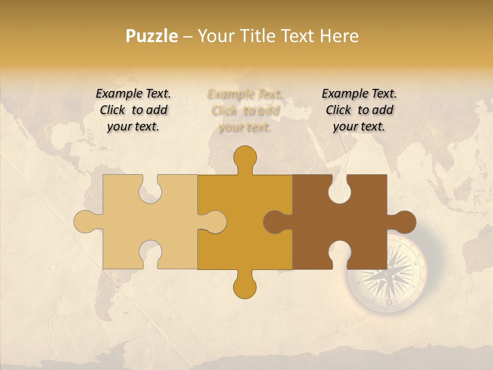 Exploration World Instrument PowerPoint Template