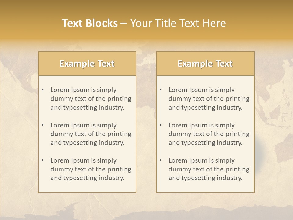 Exploration World Instrument PowerPoint Template