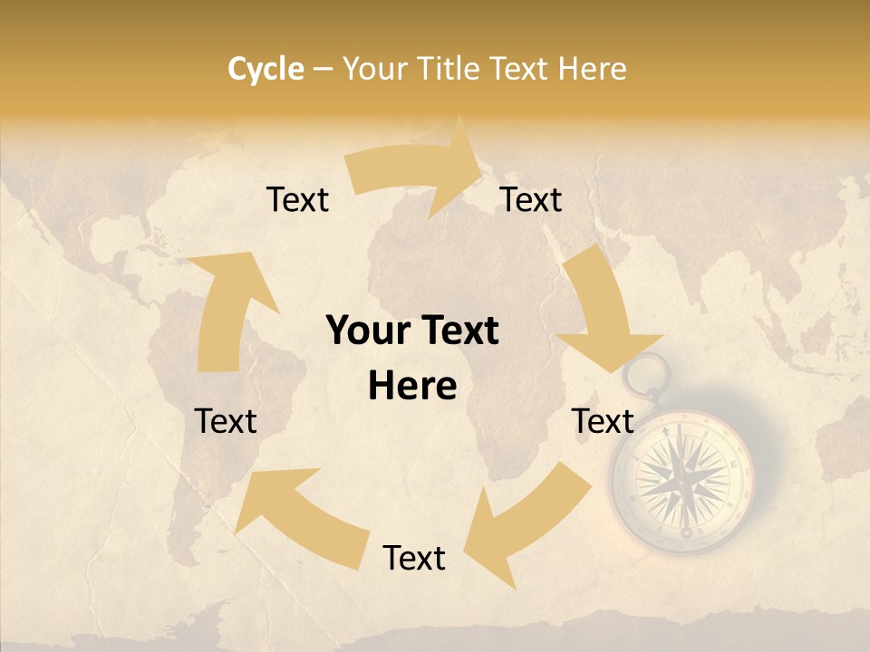 Exploration World Instrument PowerPoint Template