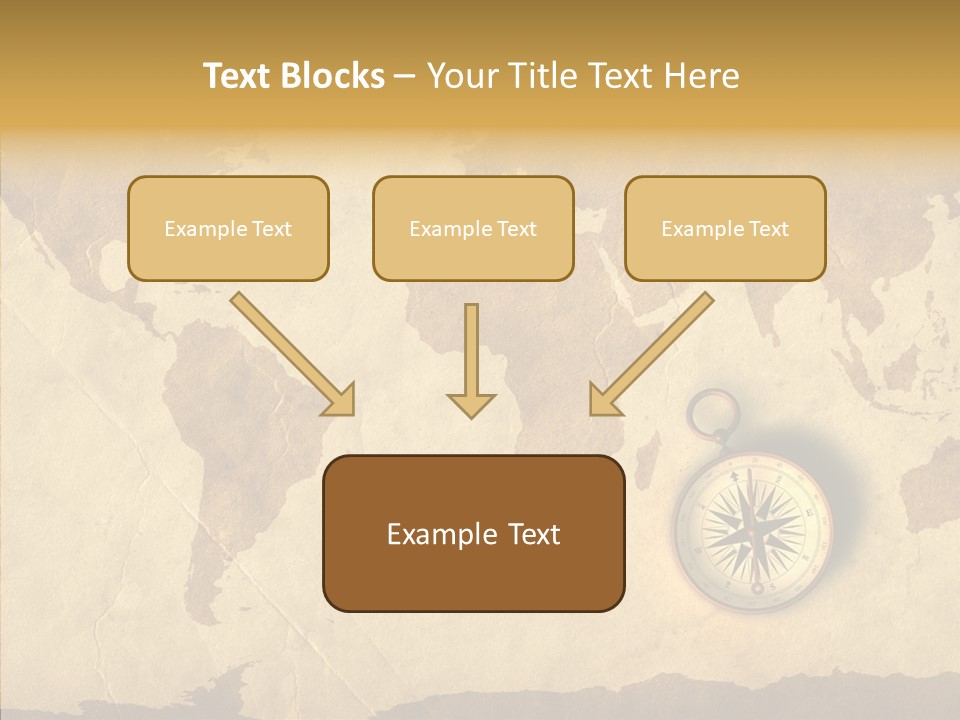 Exploration World Instrument PowerPoint Template