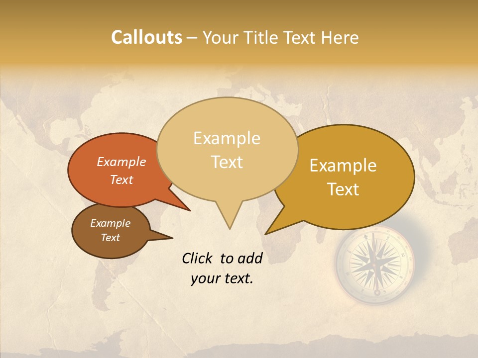 Exploration World Instrument PowerPoint Template