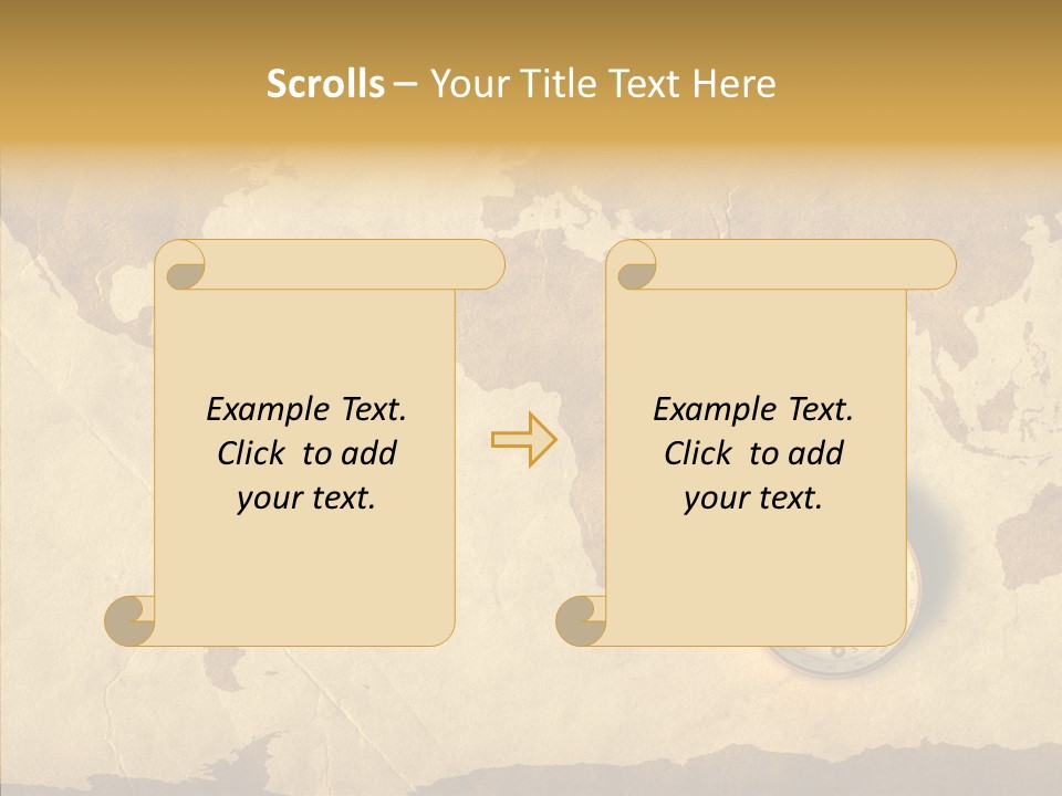 Exploration World Instrument PowerPoint Template