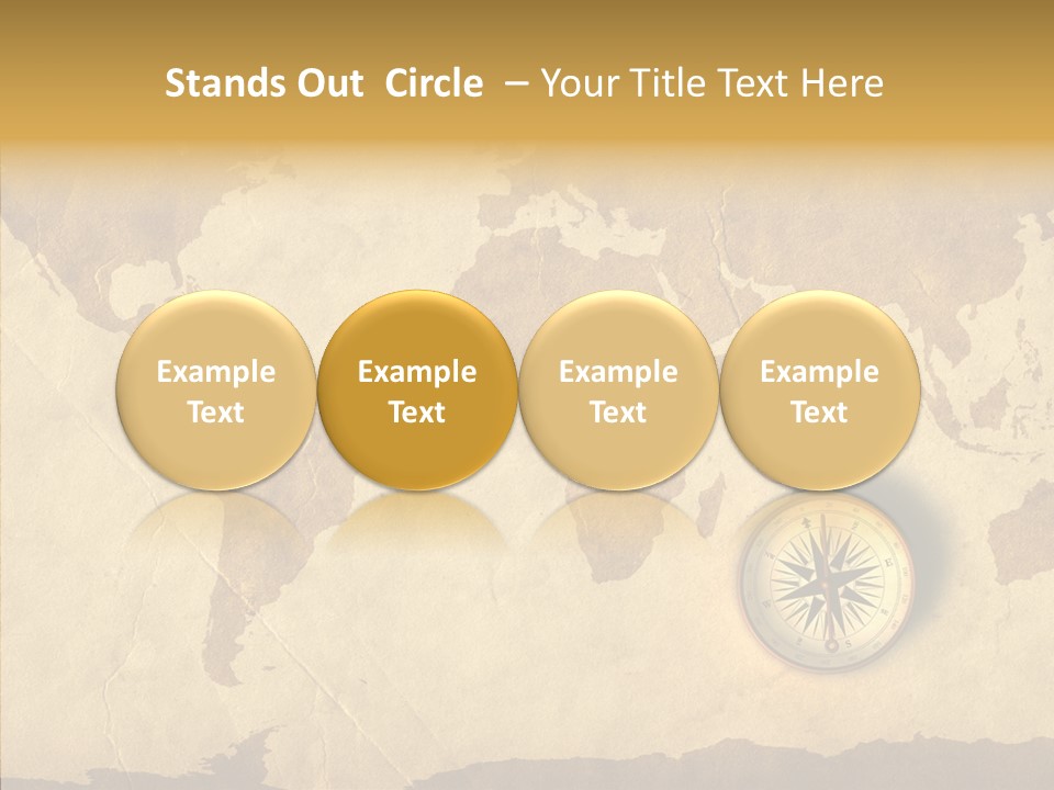 Exploration World Instrument PowerPoint Template