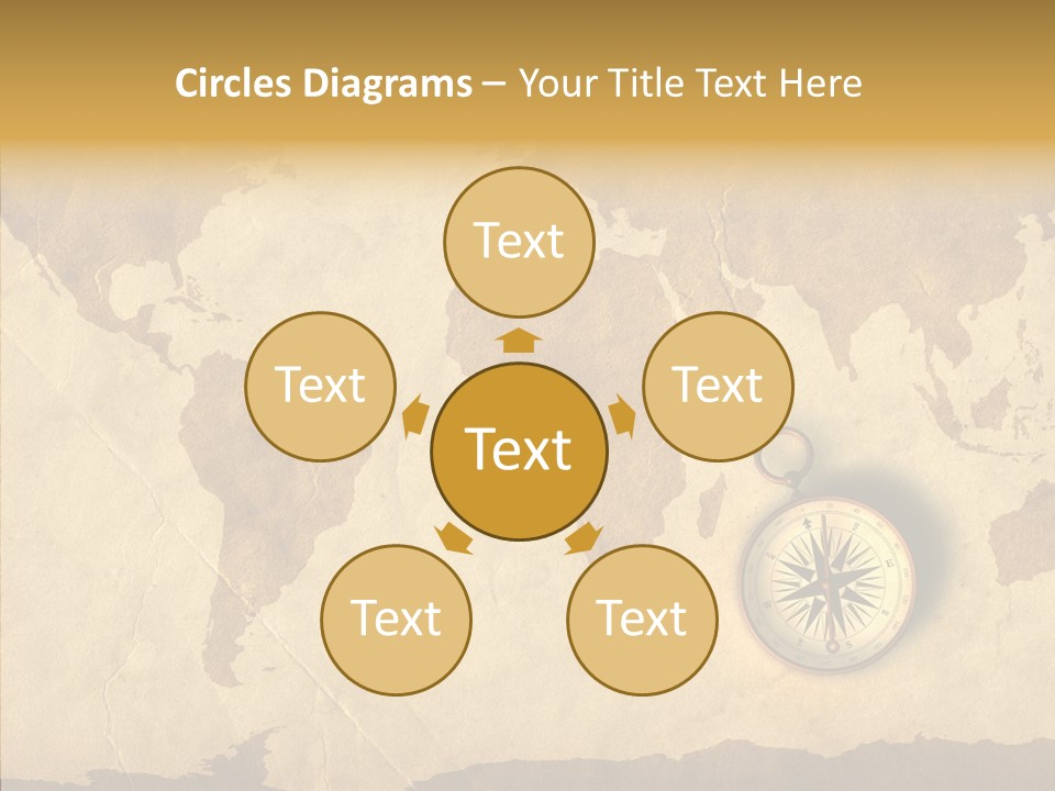 Exploration World Instrument PowerPoint Template