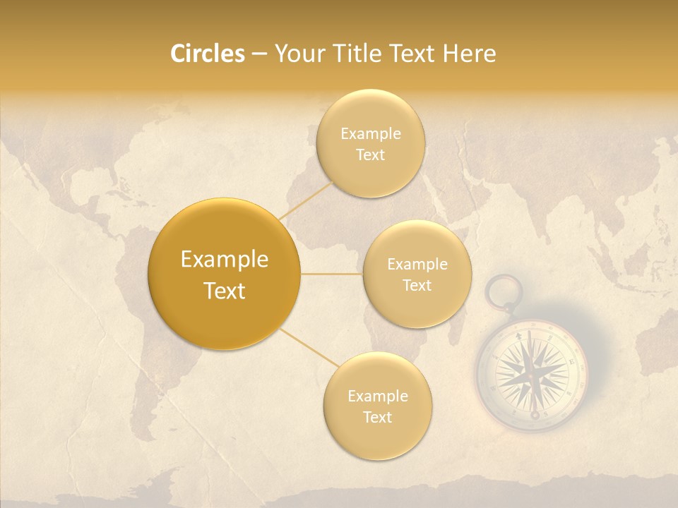 Exploration World Instrument PowerPoint Template
