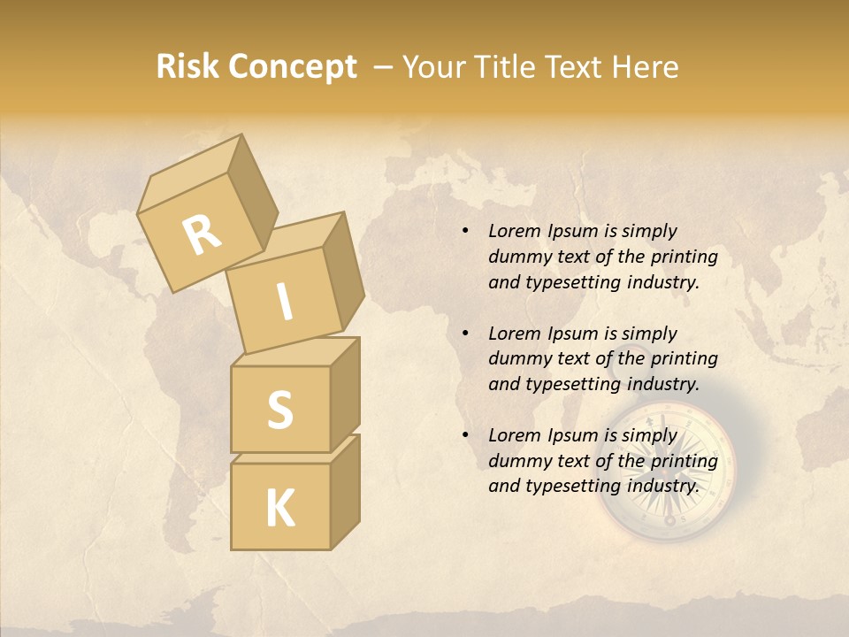 Exploration World Instrument PowerPoint Template