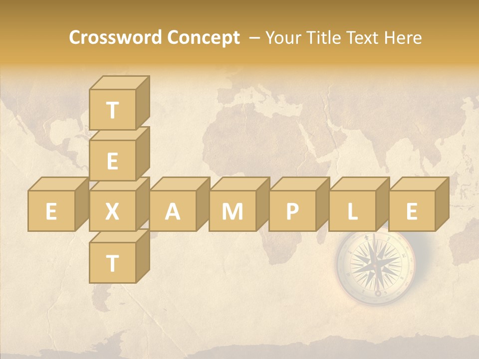 Exploration World Instrument PowerPoint Template