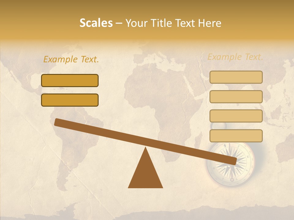 Exploration World Instrument PowerPoint Template