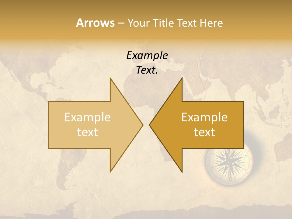 Exploration World Instrument PowerPoint Template