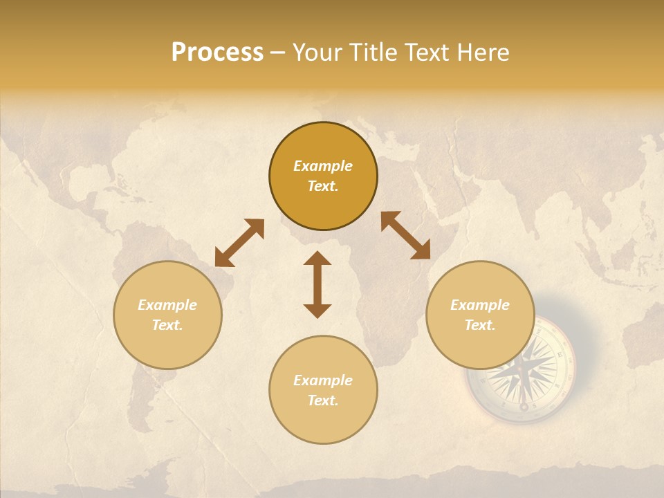 Exploration World Instrument PowerPoint Template