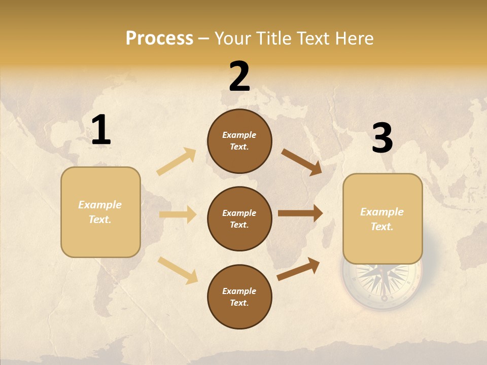 Exploration World Instrument PowerPoint Template
