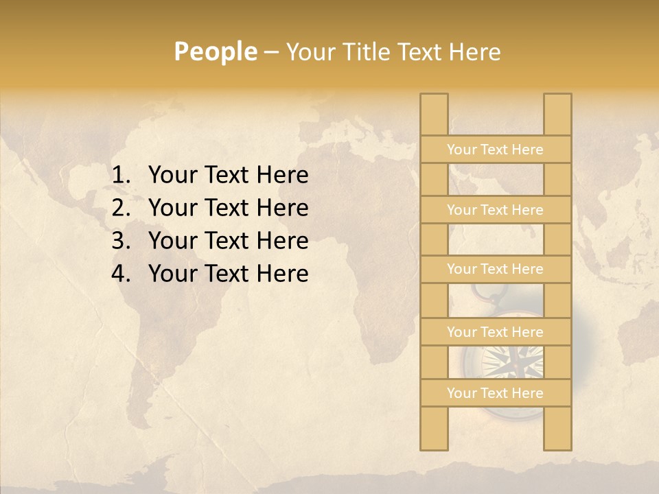 Exploration World Instrument PowerPoint Template