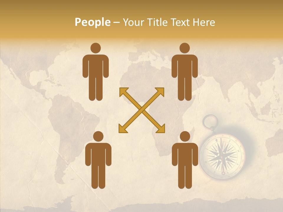 Exploration World Instrument PowerPoint Template