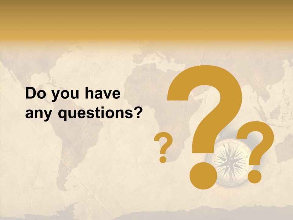 Exploration World Instrument PowerPoint Template