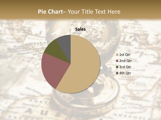 Longitude West Compass PowerPoint Template