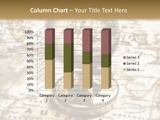 Longitude West Compass PowerPoint Template