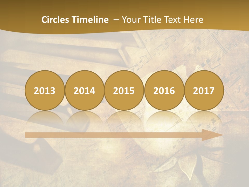 Melody Burnt Black PowerPoint Template