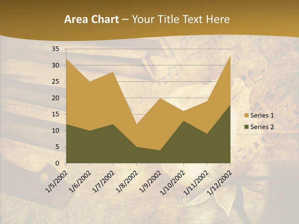 Melody Burnt Black PowerPoint Template