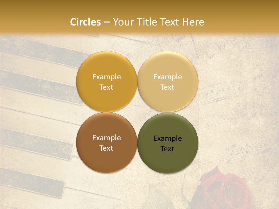 Retro Classical Wall PowerPoint Template