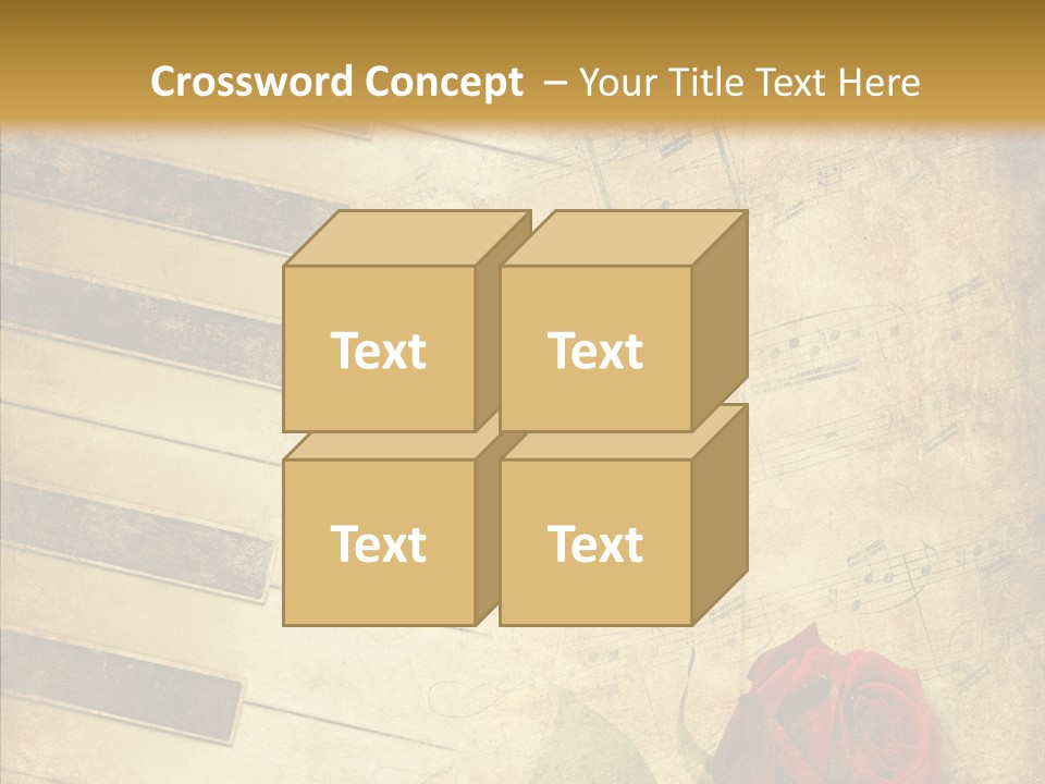 Retro Classical Wall PowerPoint Template