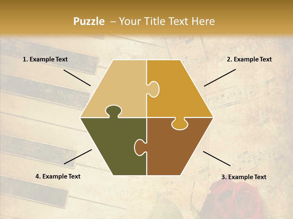 Retro Classical Wall PowerPoint Template