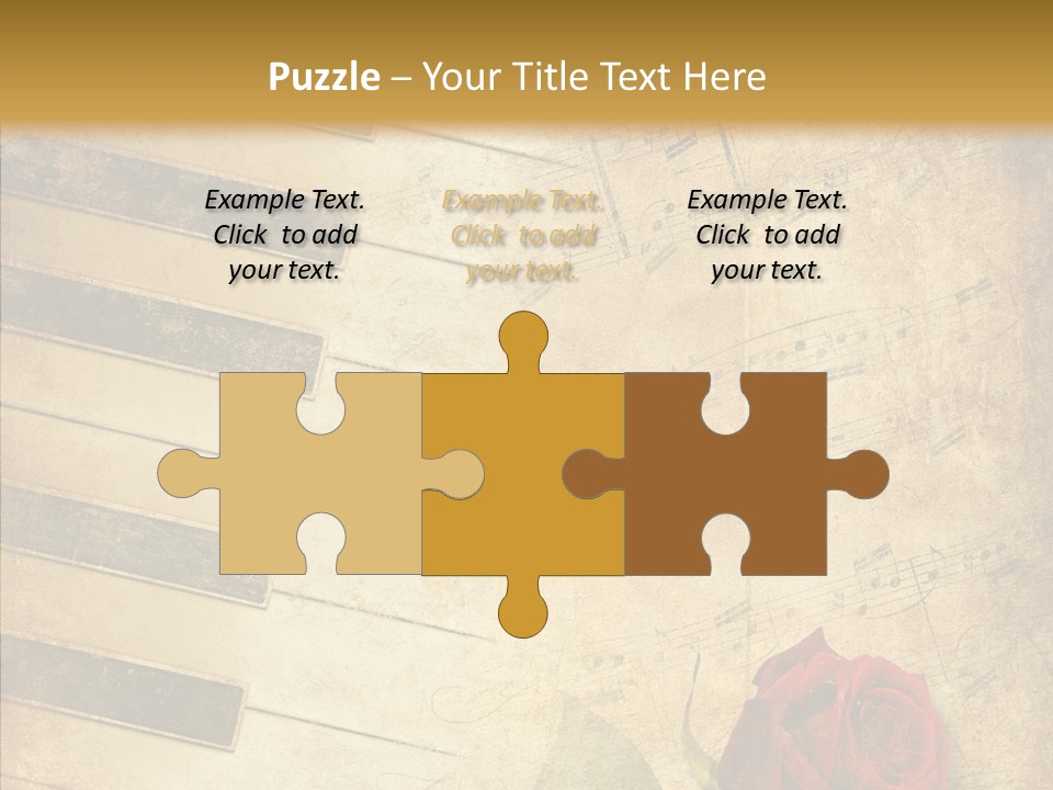 Retro Classical Wall PowerPoint Template