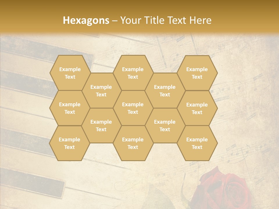 Retro Classical Wall PowerPoint Template