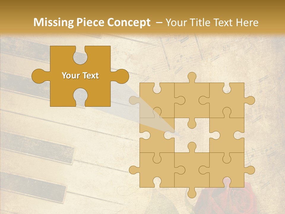 Retro Classical Wall PowerPoint Template