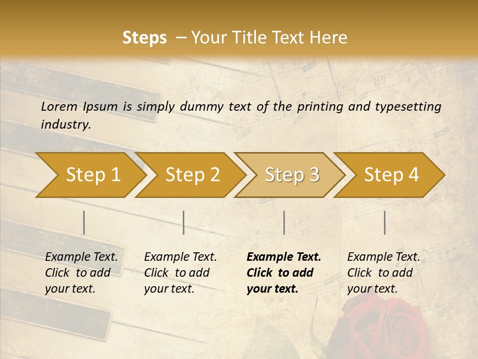 Retro Classical Wall PowerPoint Template