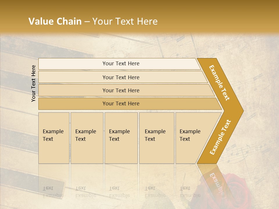 Retro Classical Wall PowerPoint Template