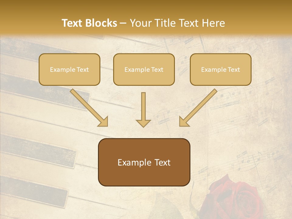 Retro Classical Wall PowerPoint Template