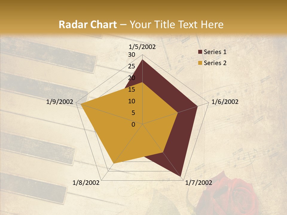 Retro Classical Wall PowerPoint Template