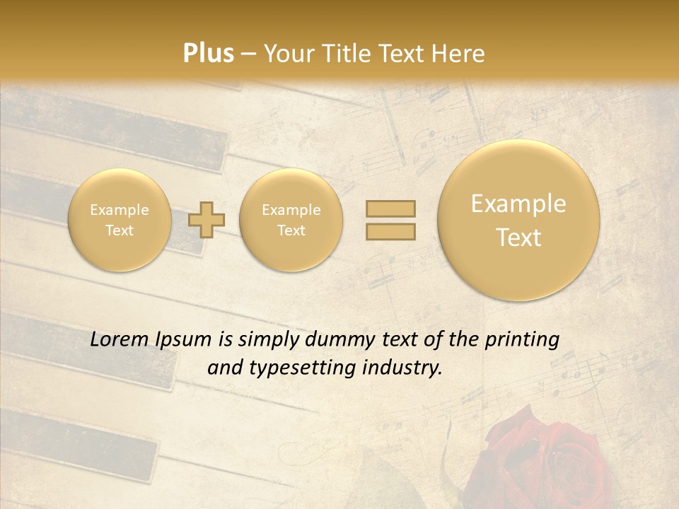 Retro Classical Wall PowerPoint Template
