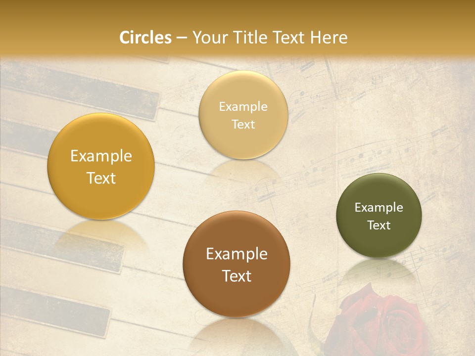Retro Classical Wall PowerPoint Template